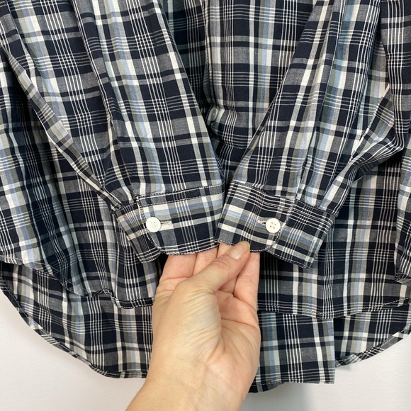 Polo Black and White Casual Button Down Shirt - Picture 4 of 8